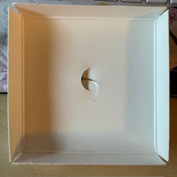 Eisenberg Ice Gold-Tone Christmas Wreath Brooch With Rhinestones & Bow - Picture 4 of 6